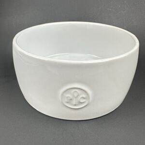 Pampered Chef Micro Pasta Cooker Replacement Bowl Embossed Logo White #2633